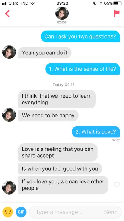 Tinder Answers (8) – What is the meaning of Life and Love? - Love
