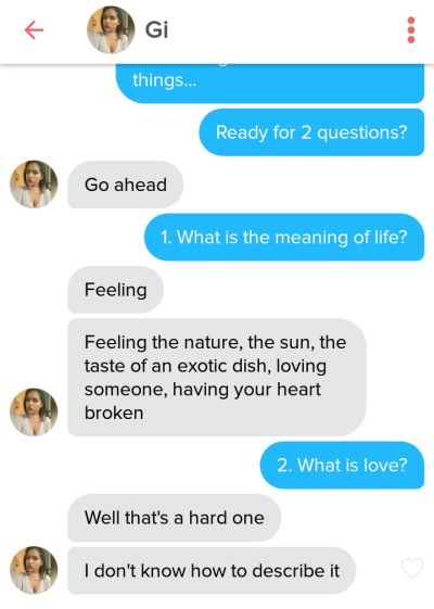 Tinder meaning in english